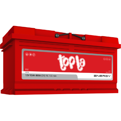  TOPLA ENERGY E92 AKUMULATOR 12V 92Ah D
